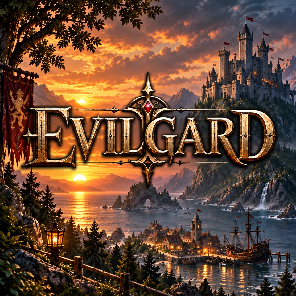 Square key art – EVILGARD